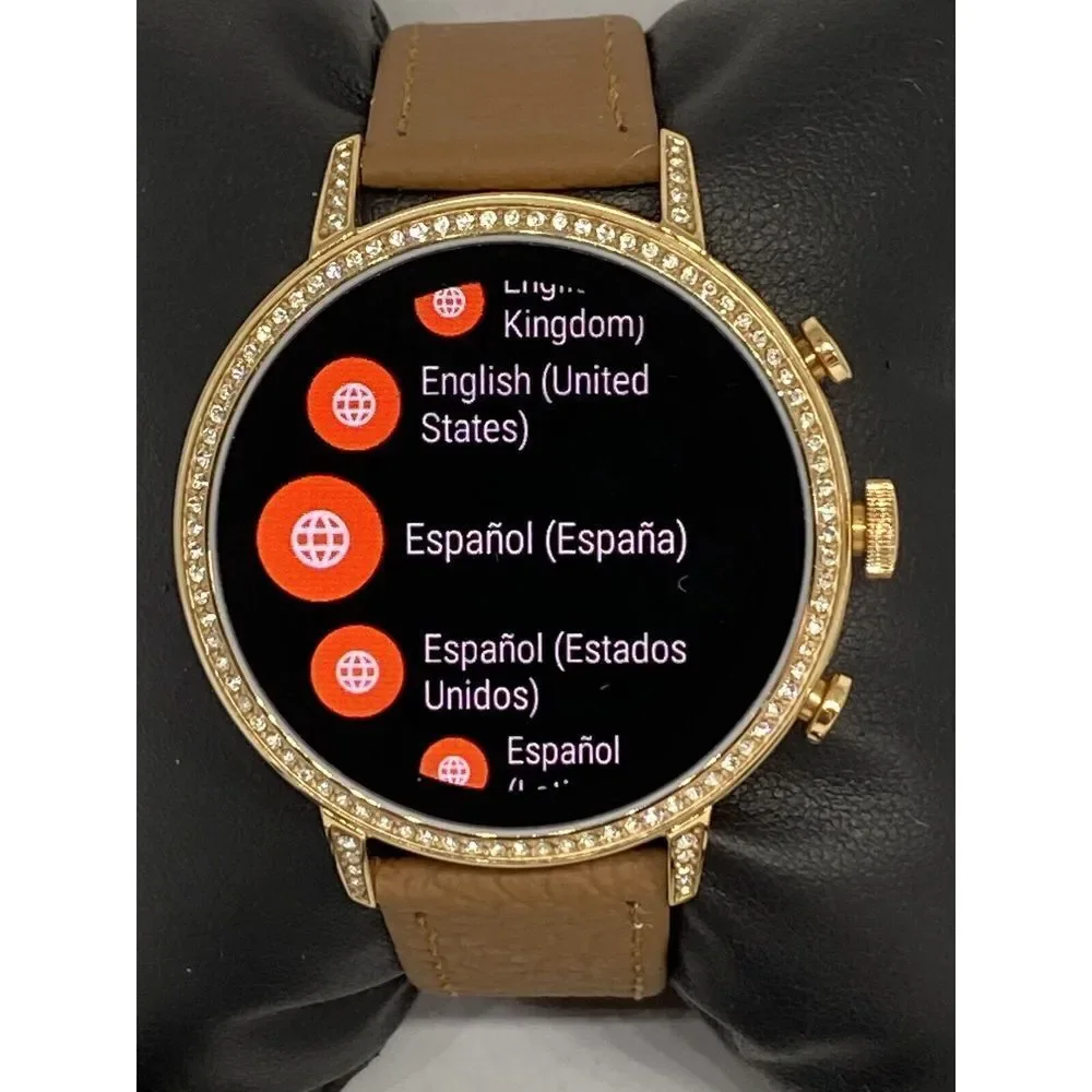 Fossil Gen 4 Authentic Digital Dial Smart Watch Custom Band FTW6011 CO255